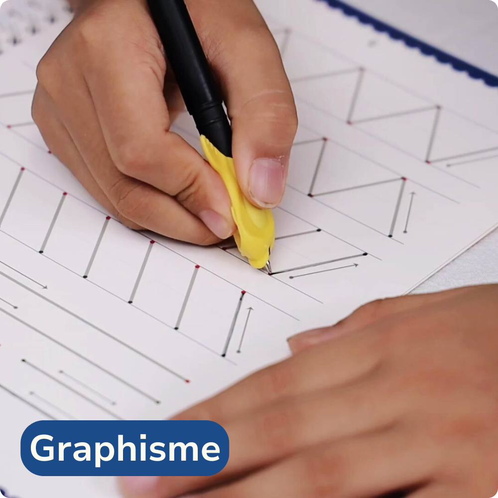 Cahiers d'écriture cursive rainurés - adapté aux enfants dys et en difficulté d'écriture | Plumeo™